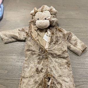 Pottery Barn Kids Monkey Costume 6-12m